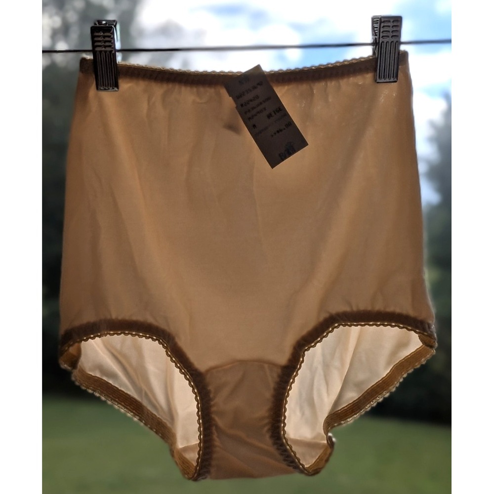 NWT💋VTG Bali Something Else Contouring Briefs Panties M 27/28 Granny 8500 Sissy